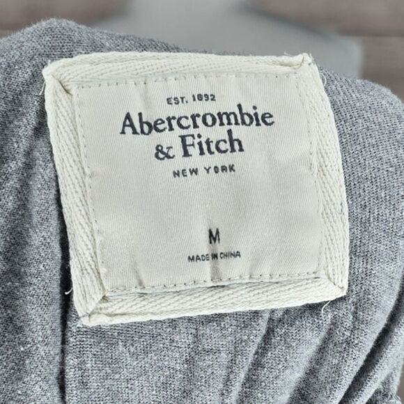 Vintage Abercrombie and Fitch Y2K Hooded Long Sleeve Logo Embroidered Shirt Med - Picture 8 of 8